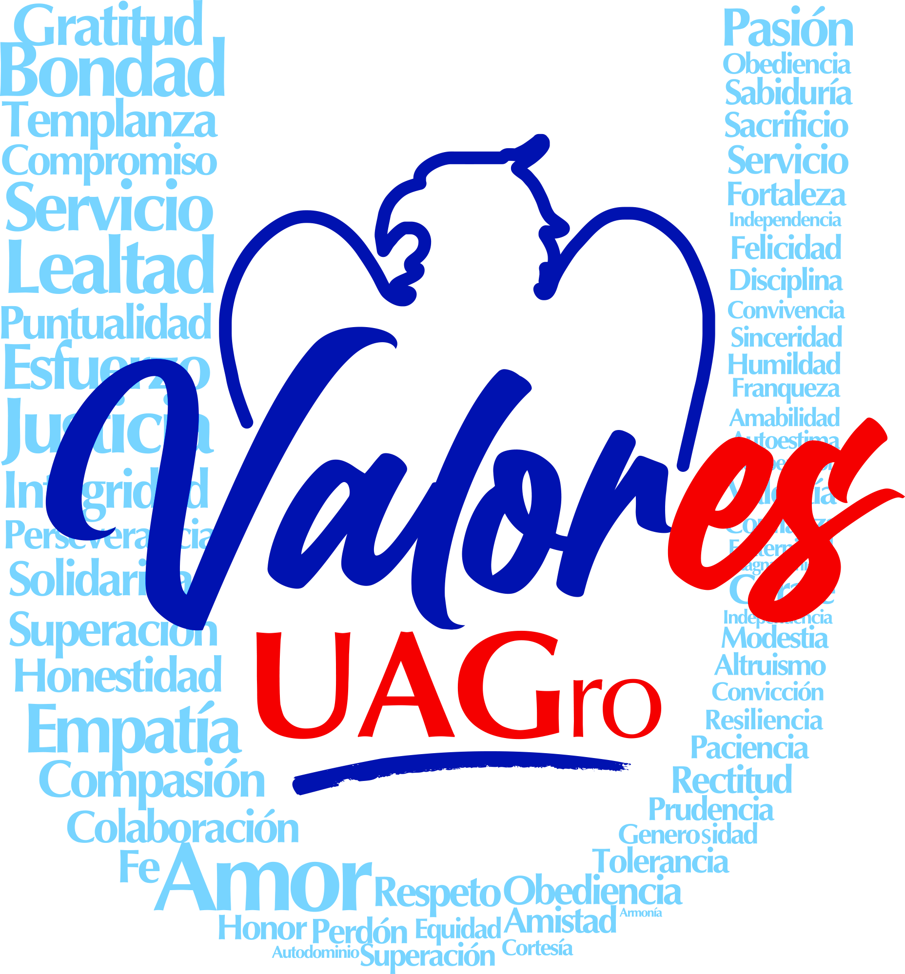 Valores UAGro Logo